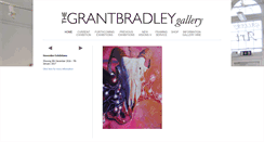 Desktop Screenshot of grantbradleygallery.co.uk